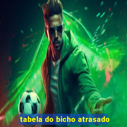 tabela do bicho atrasado